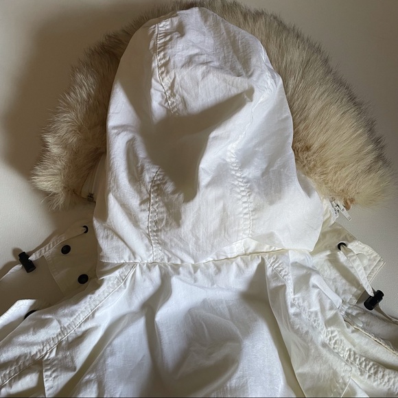 VTG TYROLIA SKIWEAR by HEAD Cream Women’s 6 Ski Jacket Detachable Faux Fur Hood - Picture 5 of 13